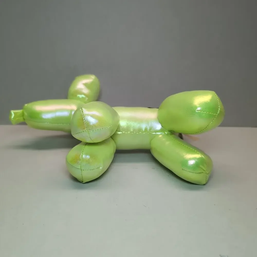 Neon Green Iridescent Balloon Dog Plush Halloween Bat Stuffed Animal MTY‎ Int.